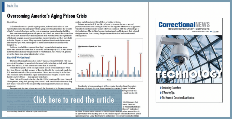 Overcoming America’s Aging Prison Crisis